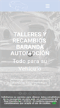 Mobile Screenshot of barandaautomocion.com